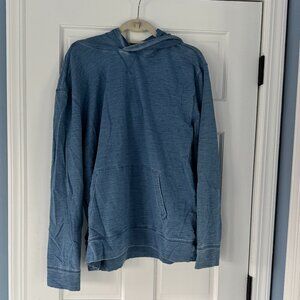 Express Men’s Blue Hoodie XL Lightweight Pullover Kangaroo Pocket